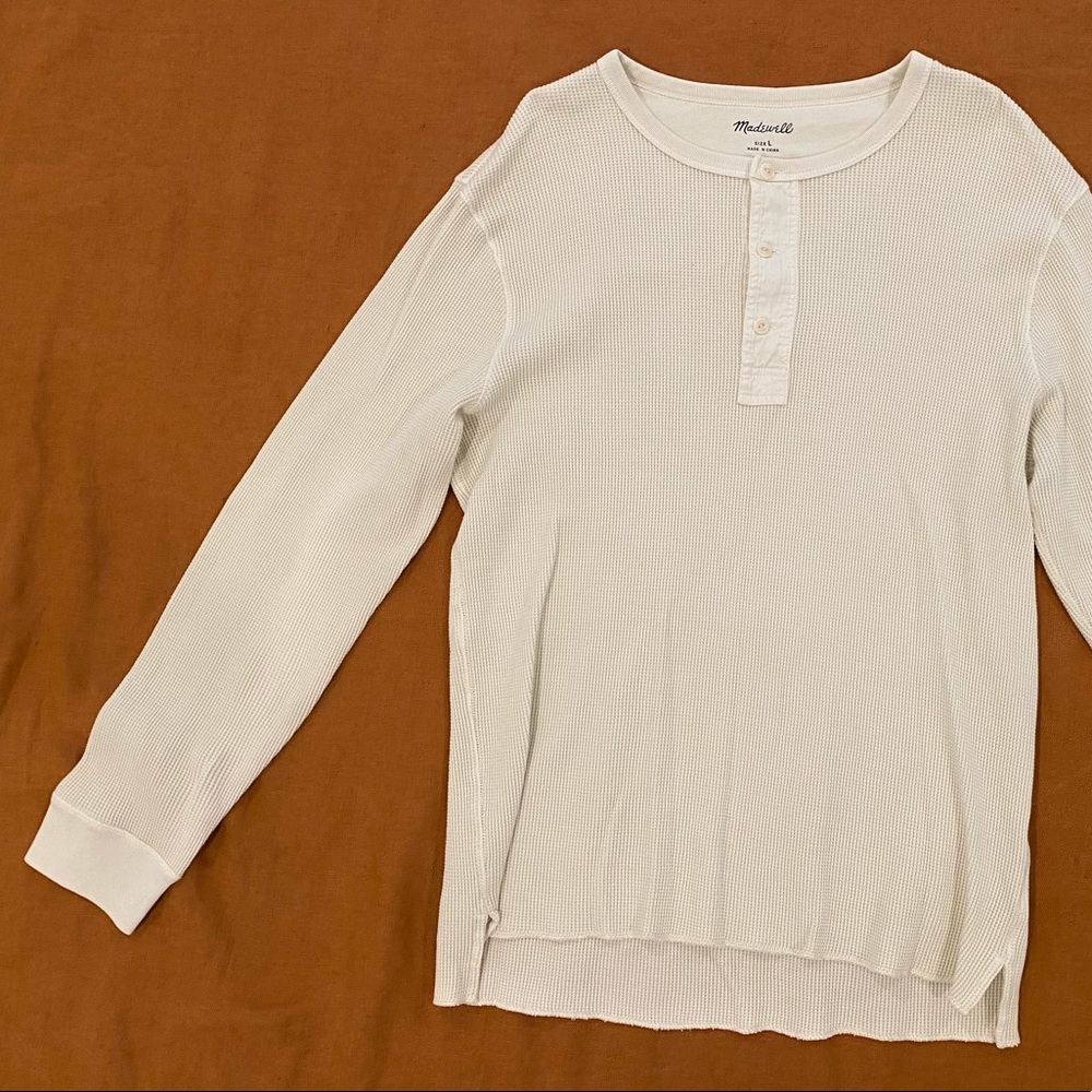 COPY - Madewell Men’s Long Sleeve Waffleprint Hen…